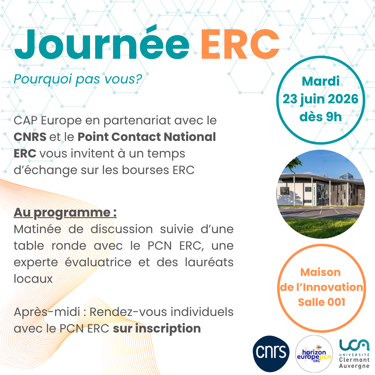 Journ��e ERC - Pourquoi pas vous ?